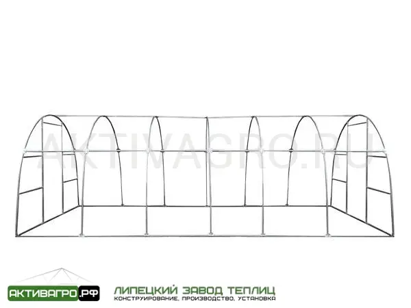Теплица Ударница с армированным покрытием Теплица Ударница с армированным покрытием
